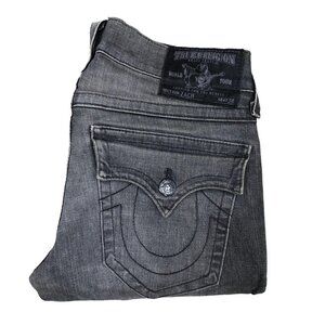 VINTAGE True Religion Jeans Size 31 ZACH Gray